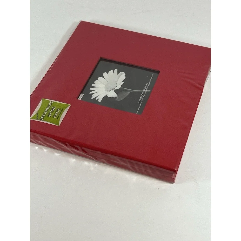 Pioneer E-Z Load 8 x 8 Memory Book Acid Free 20 Top Loading Pages NEW Red